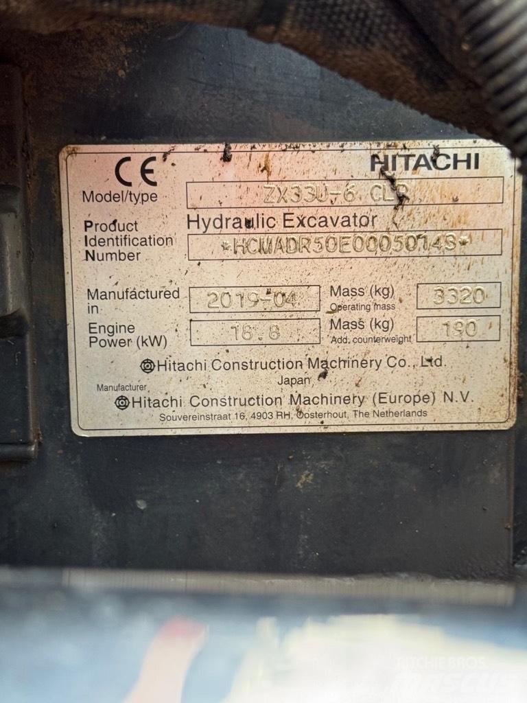 Hitachi ZX 33 U-6 Minikaivukoneet < 7t