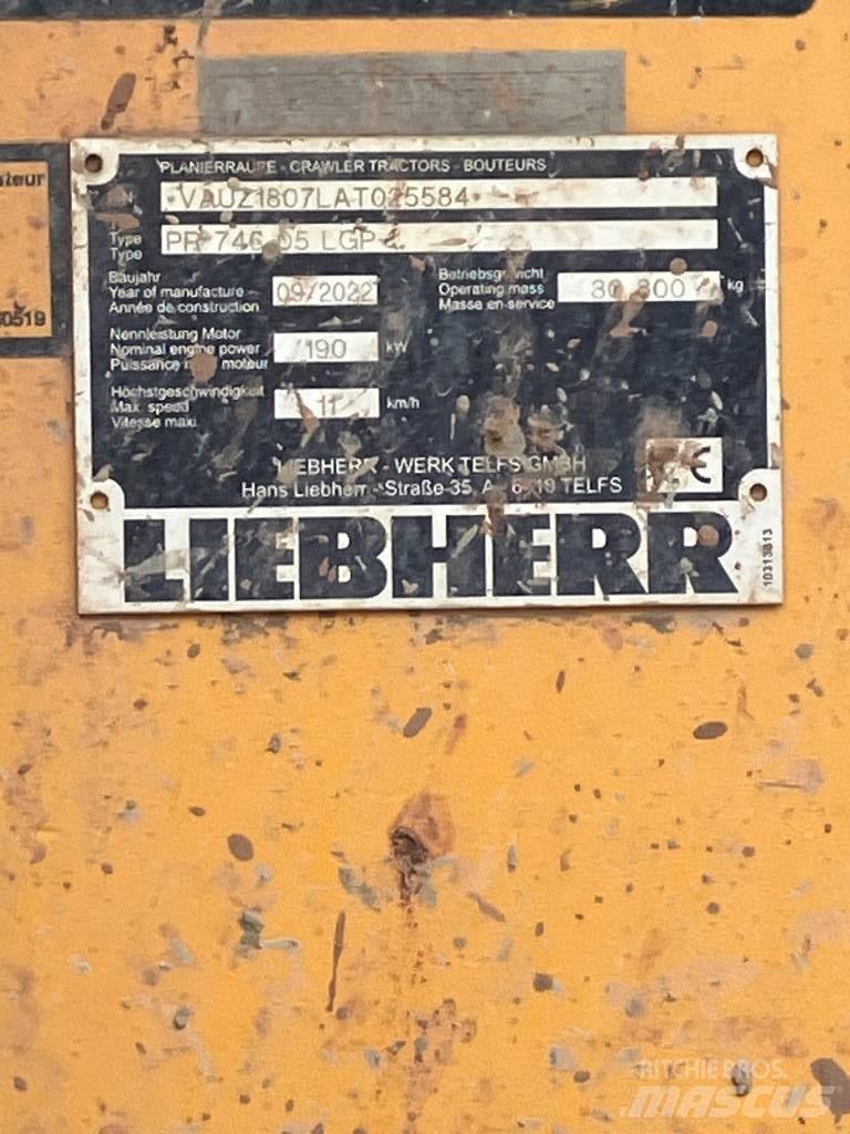 Liebherr PR 746 Telaketjupuskutraktorit