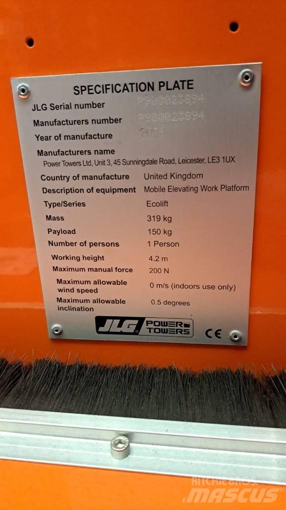 JLG Ecolift (NEW 2024) Muut henkilönosturit