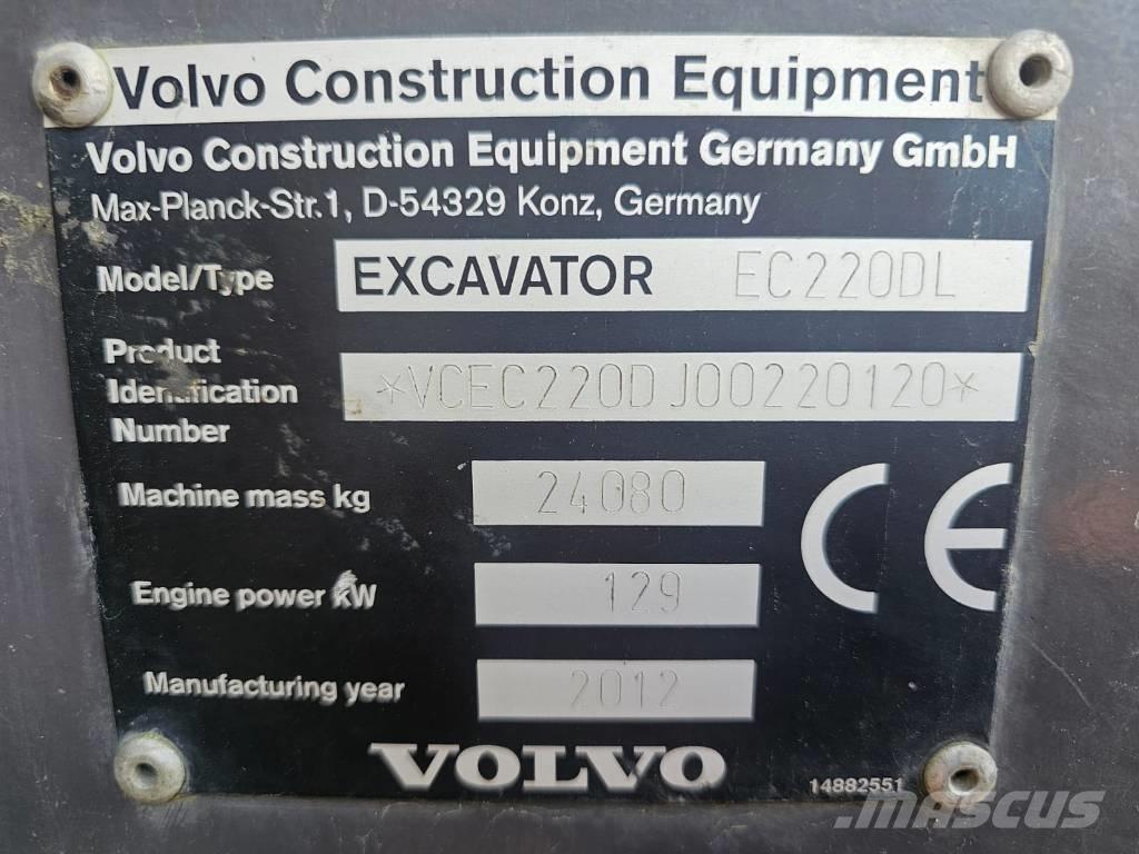 Volvo EC 220 DL Telakaivukoneet