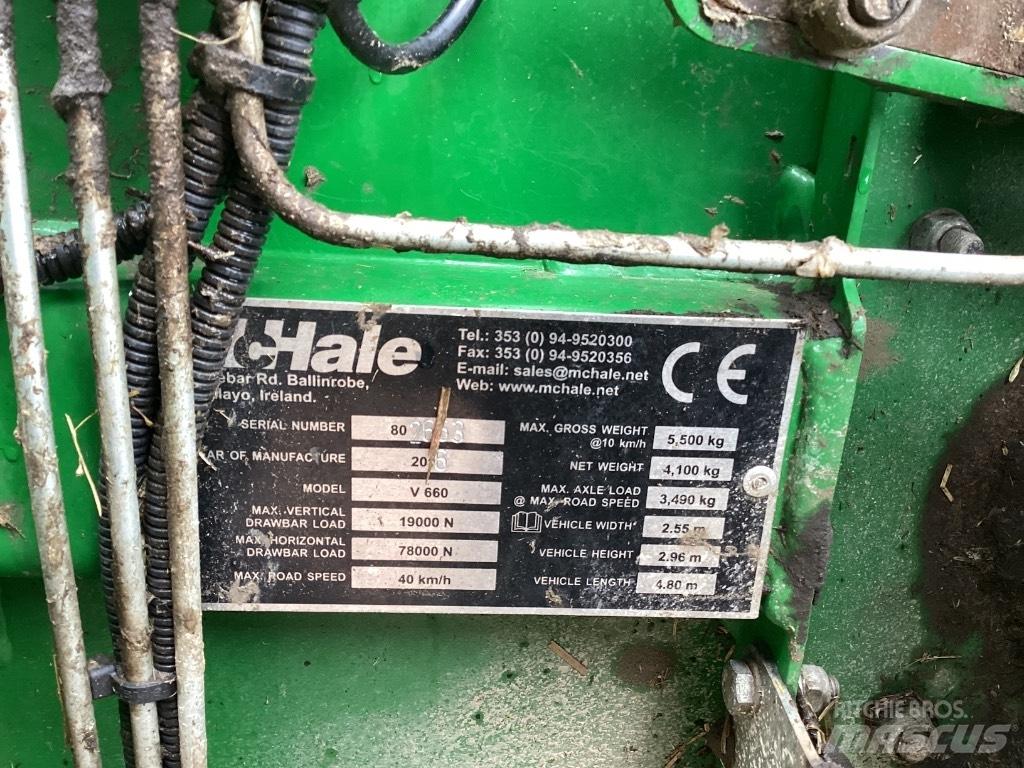 McHale V 660 Pyöröpaalaimet