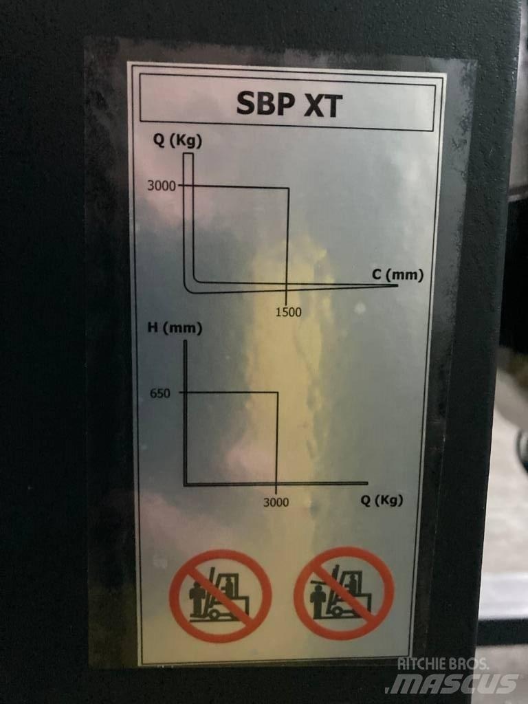 CSI SBP XT Käyden ajettavat pinoamistrukit