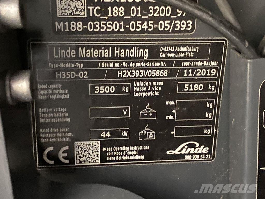 Linde H35D-02 Dieseltrukit