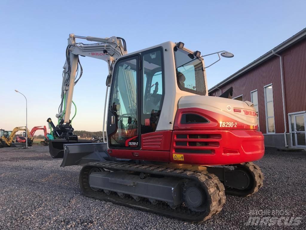 Takeuchi TB290-2 Midikaivukoneet 7t - 12t