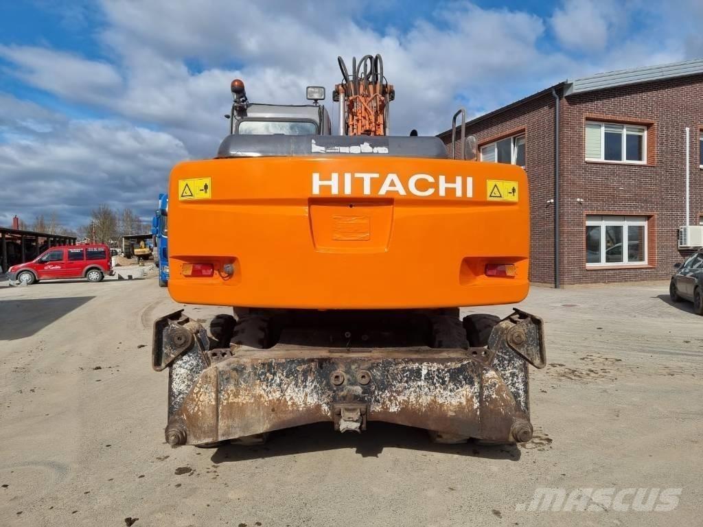 Hitachi ZX 160 W Pyöräkaivukoneet