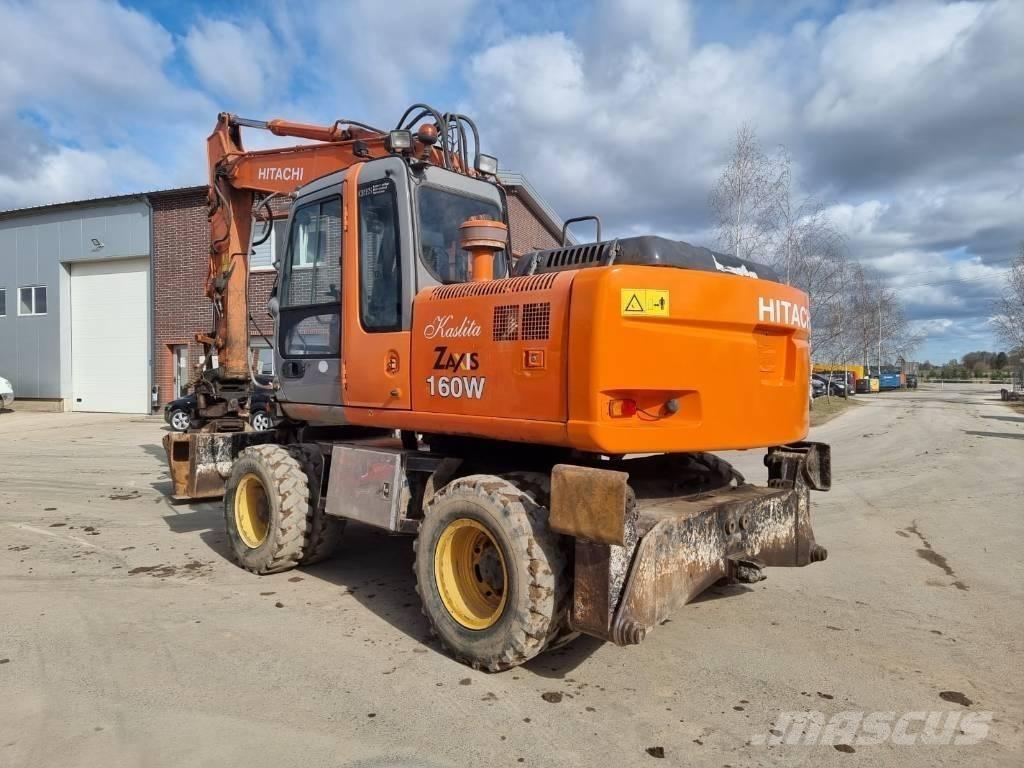 Hitachi ZX 160 W Pyöräkaivukoneet