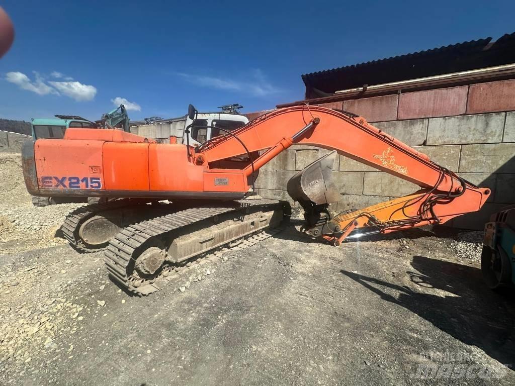Fiat-Hitachi EX 215 Telakaivukoneet