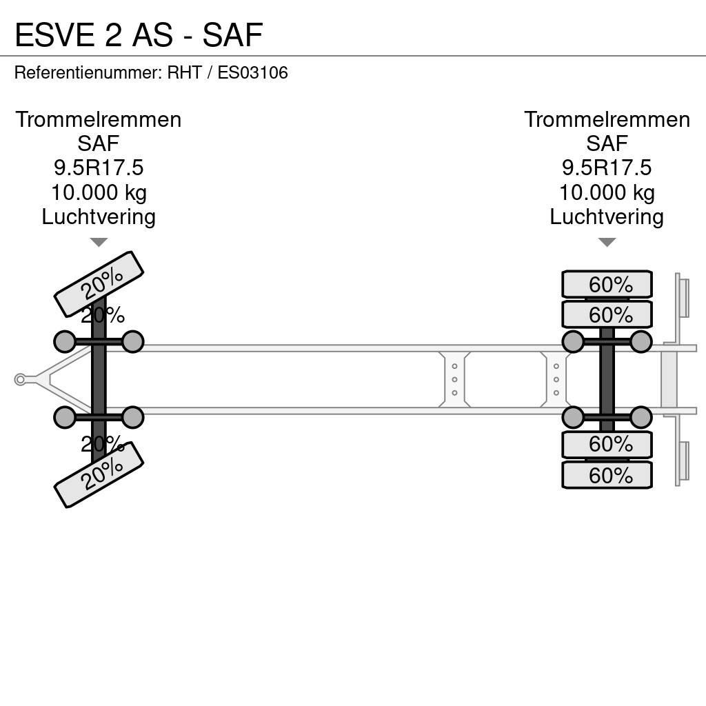 Esve 2 AS - SAF Täyskonttiperävaunut