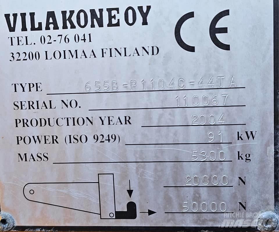 Wille 655b Pyöräkaivukoneet