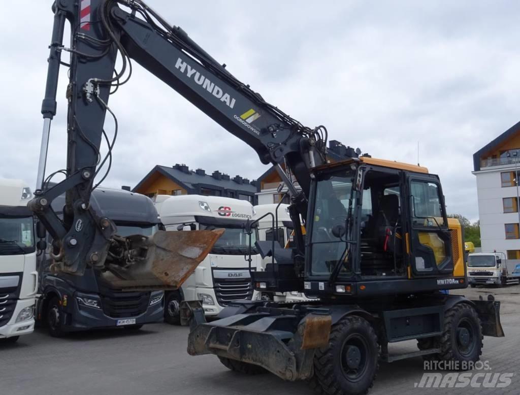 Hyundai HW 170 ACR Pyöräkaivukoneet