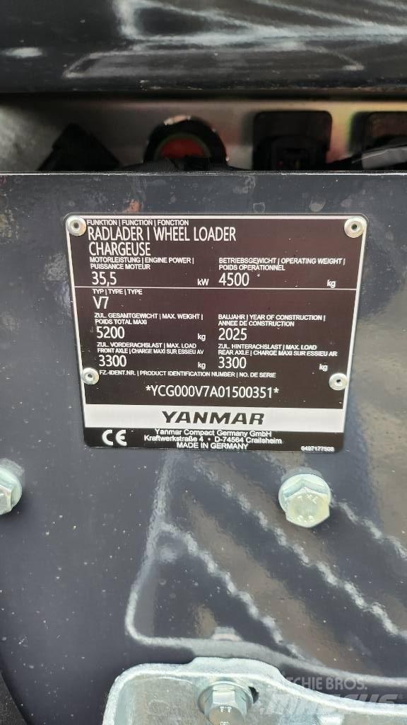 Yanmar Radlader V7HW Pyöräkuormaajat