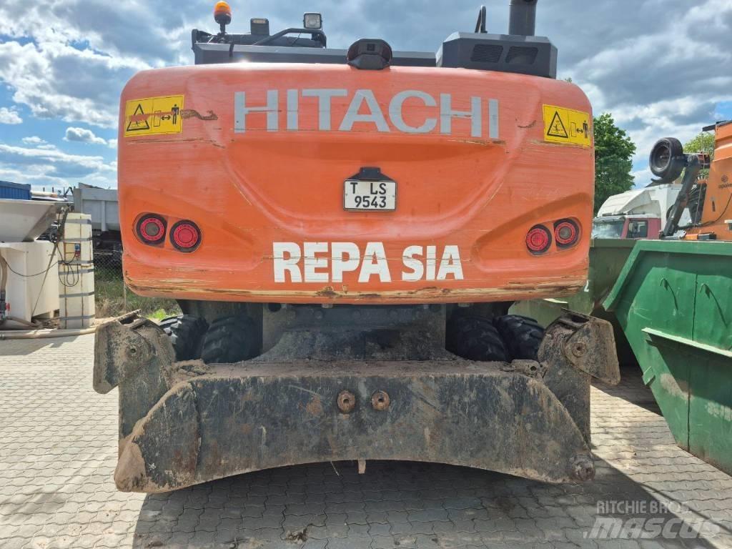 Hitachi ZX 170 W-6 Pyöräkaivukoneet
