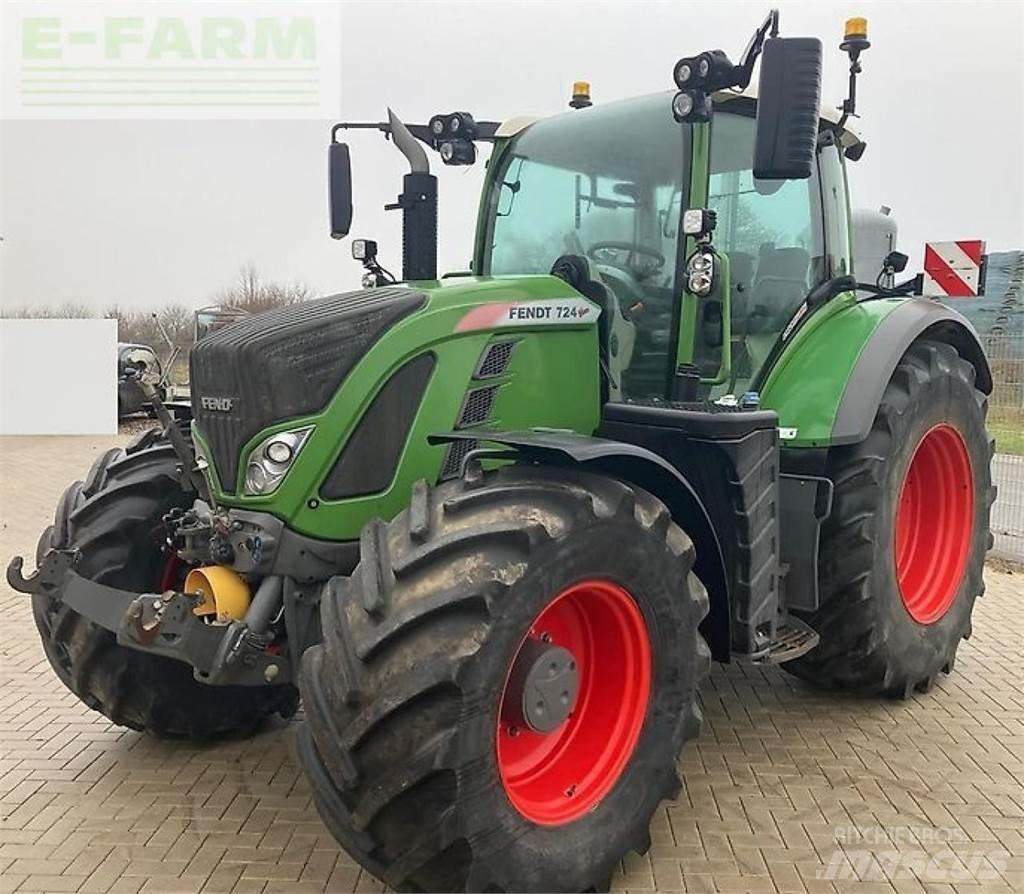 Fendt 724 s4 profi+ Traktorit