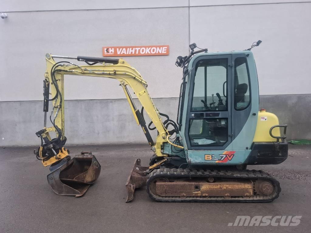 Yanmar B 37 V Minikaivukoneet < 7t