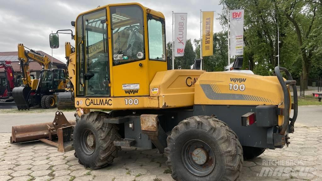 Gallmac WMW 100 Pyöräkaivukoneet