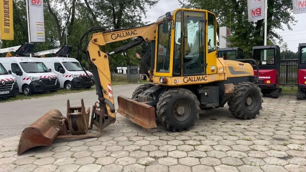 Gallmac WMW 100 Pyöräkaivukoneet