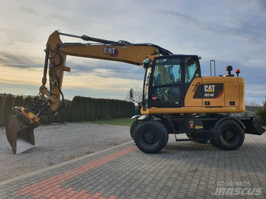 CAT M 314 F Pyöräkaivukoneet