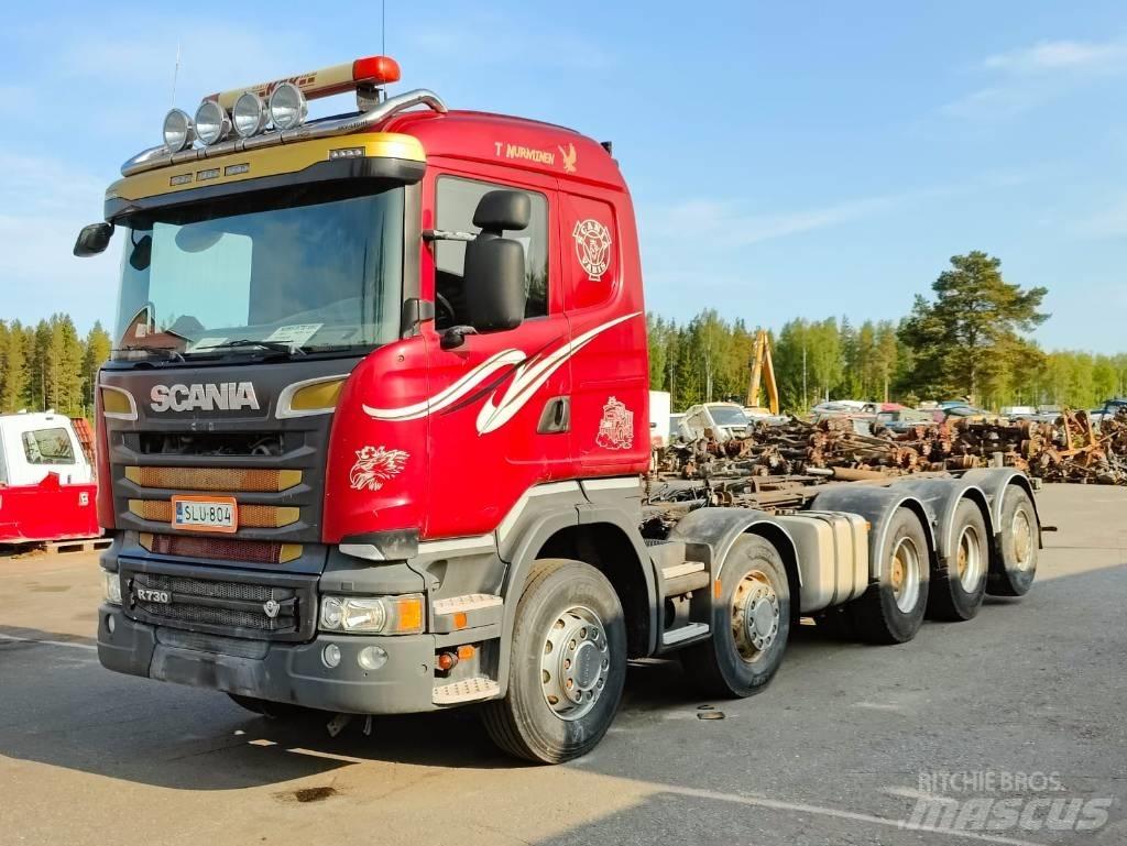  DAMAGED Scania R 730 Kuorma-autoalustat