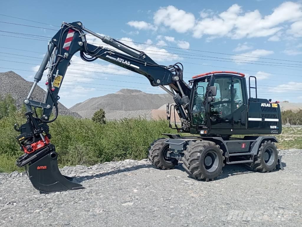 Atlas 185w Pyöräkaivukoneet