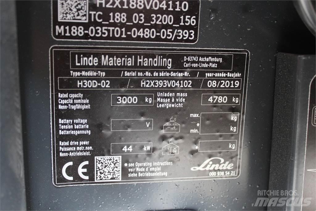 Linde H30D Dieseltrukit
