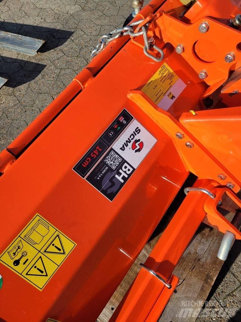Sicma BH 145 Taajamatraktorien varusteet