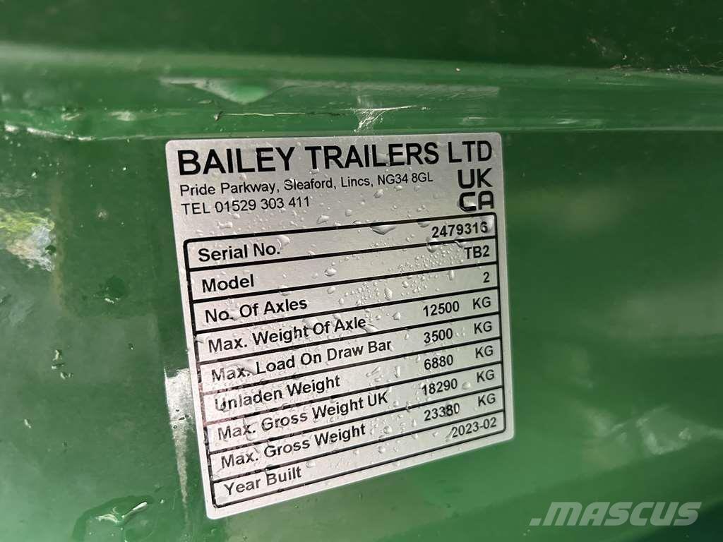 Bailey TB2 16t Muut koneet