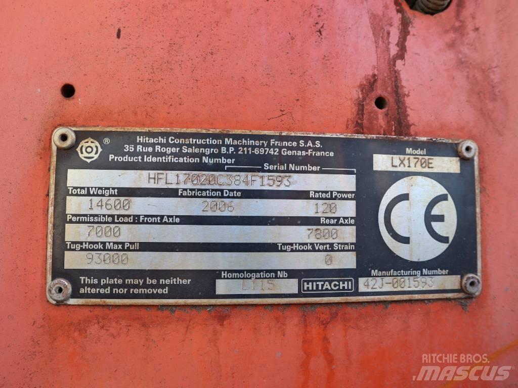 Hitachi LX 170 E Pyöräkuormaajat