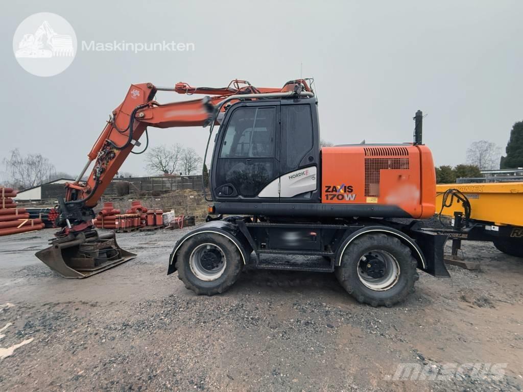 Hitachi ZX 170 W-5 B Pyöräkaivukoneet