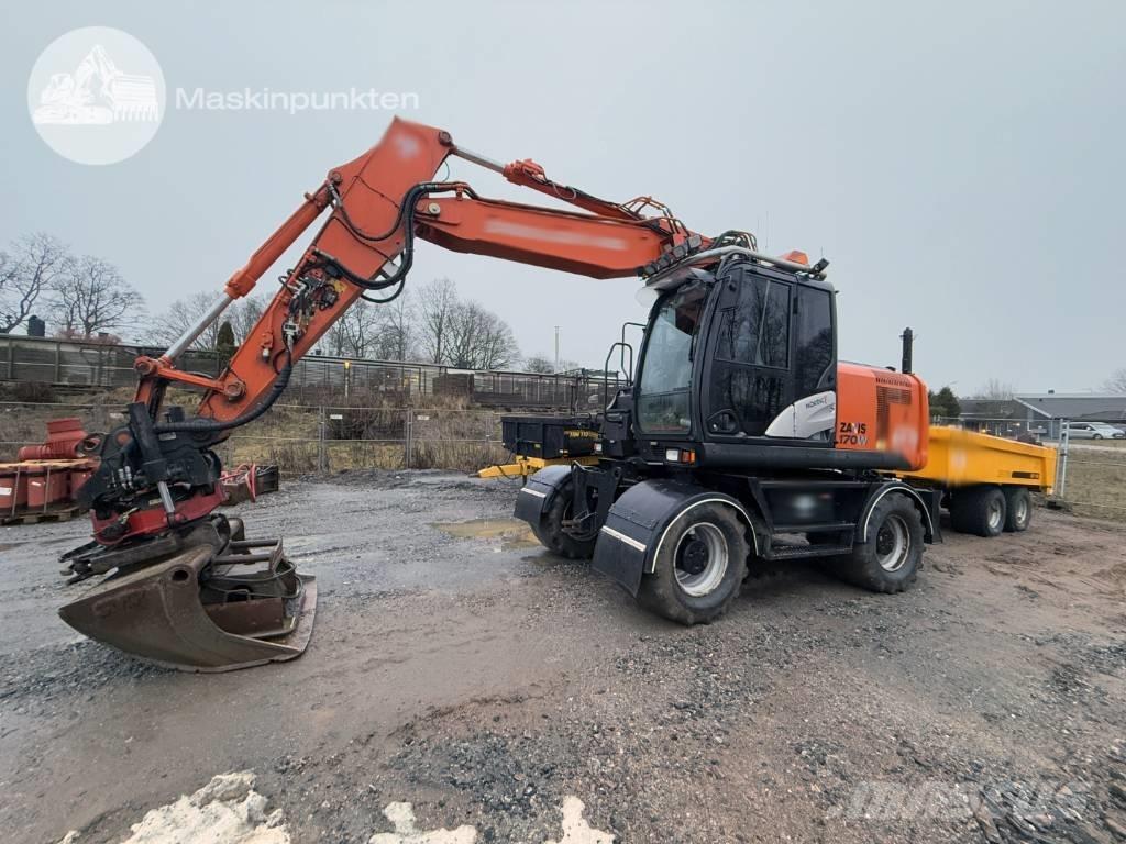 Hitachi ZX 170 W-5 B Pyöräkaivukoneet
