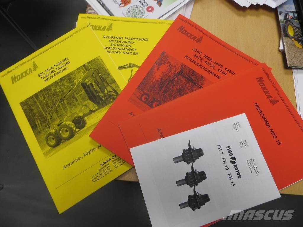 Nokka 4472 + MV1124 Metsäperävaunut