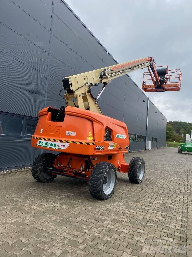 JLG 660 SJ Teleskooppipuominostimet