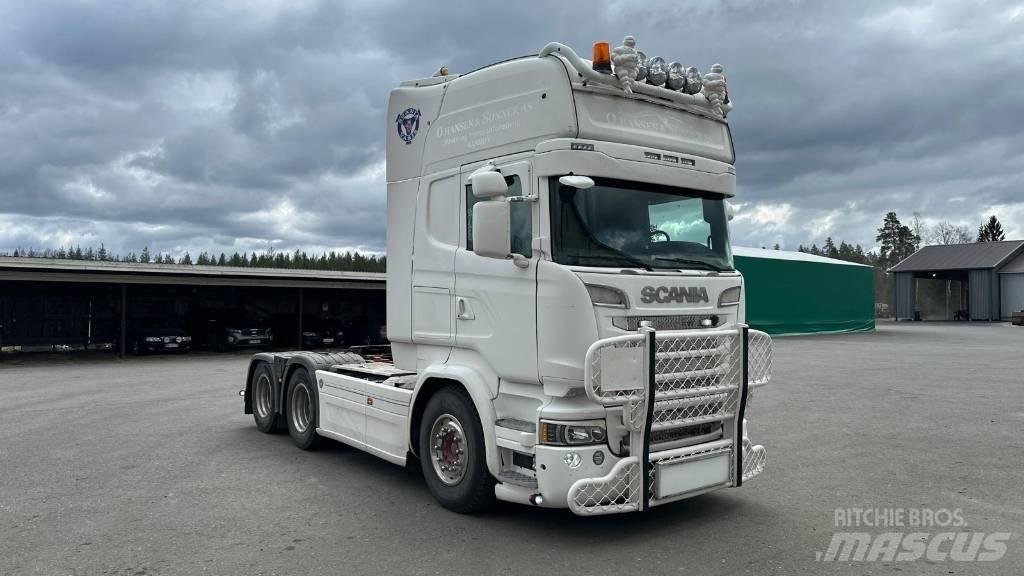 Scania R 580 Vetopöytäautot
