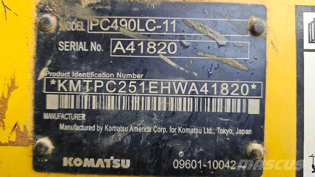 Komatsu PC 490 LC-11 Telakaivukoneet