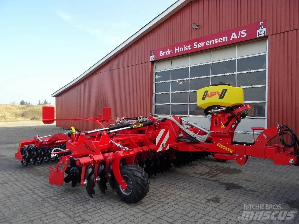 Ziegler Pro 5001 Kiekkomultaimet ja lautasäkeet