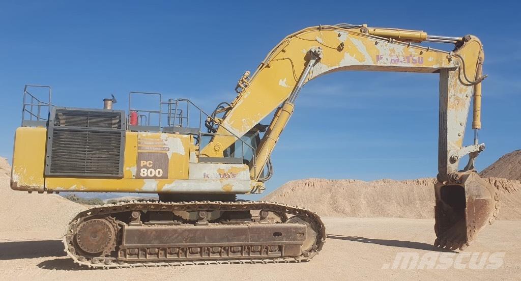 Komatsu PC 800-6 Telakaivukoneet