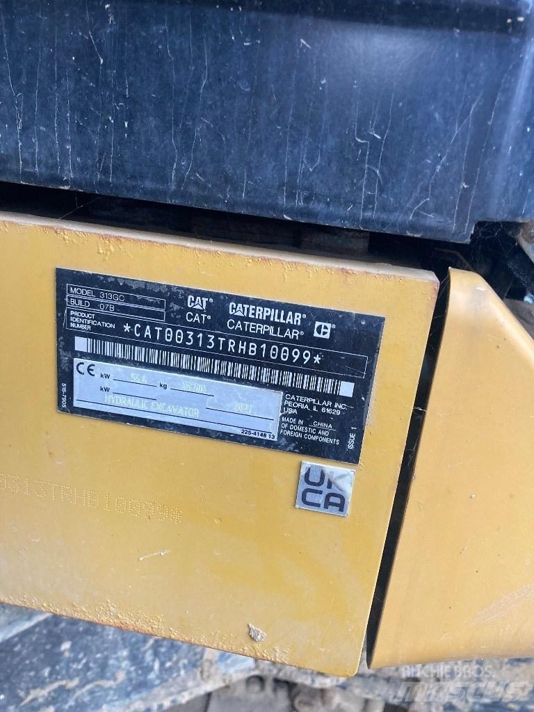 CAT 313 GC - nextgen Telakaivukoneet