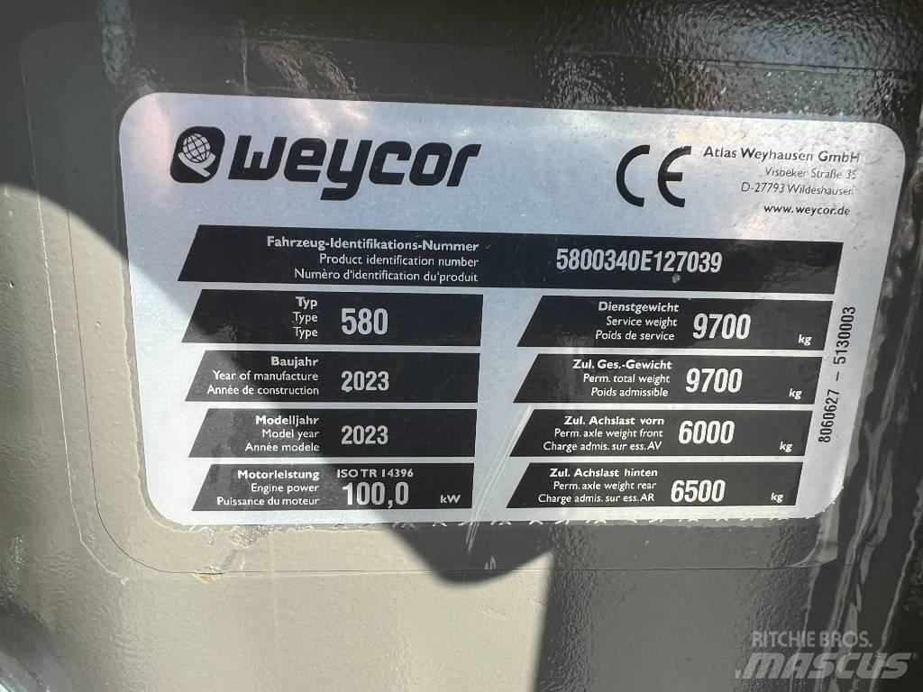 Weycor AR 580 Pyöräkuormaajat