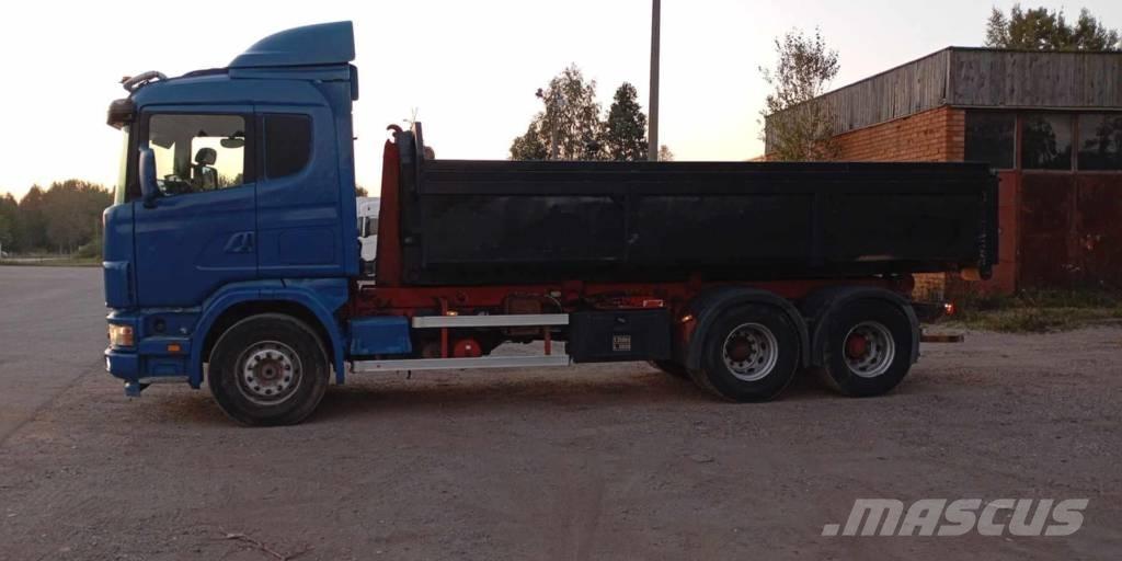 Scania 124 C 420 Koukkulava kuorma-autot