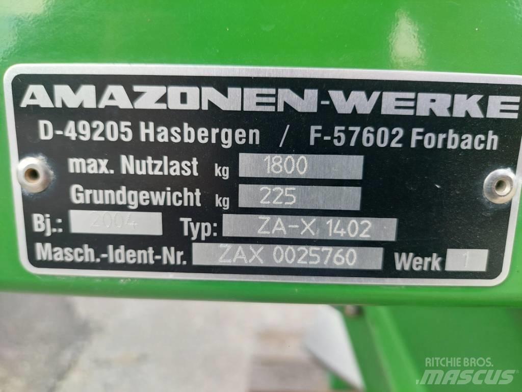 Amazone ZA-X 1402 Lannoitteenlevittimet