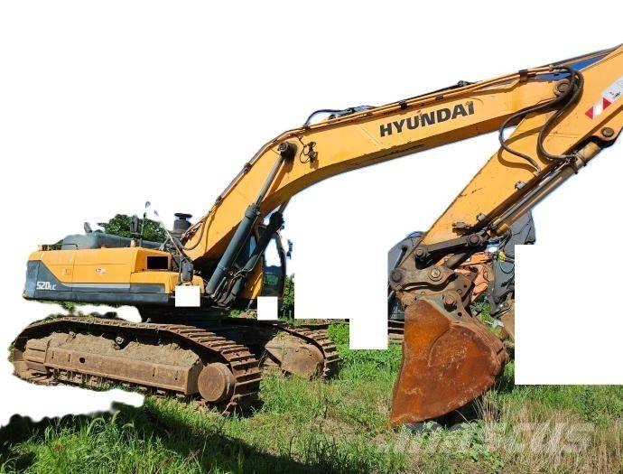 Hyundai Robex 520 LC Telakaivukoneet