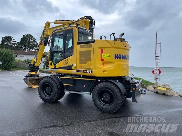Komatsu PW168-11 Pyöräkaivukoneet