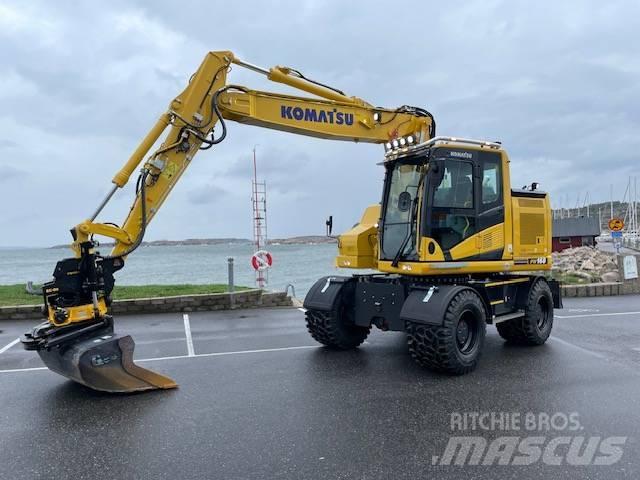Komatsu PW168-11 Pyöräkaivukoneet