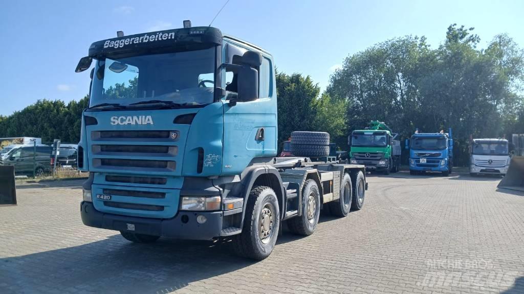 Scania R 420 Koukkulava kuorma-autot