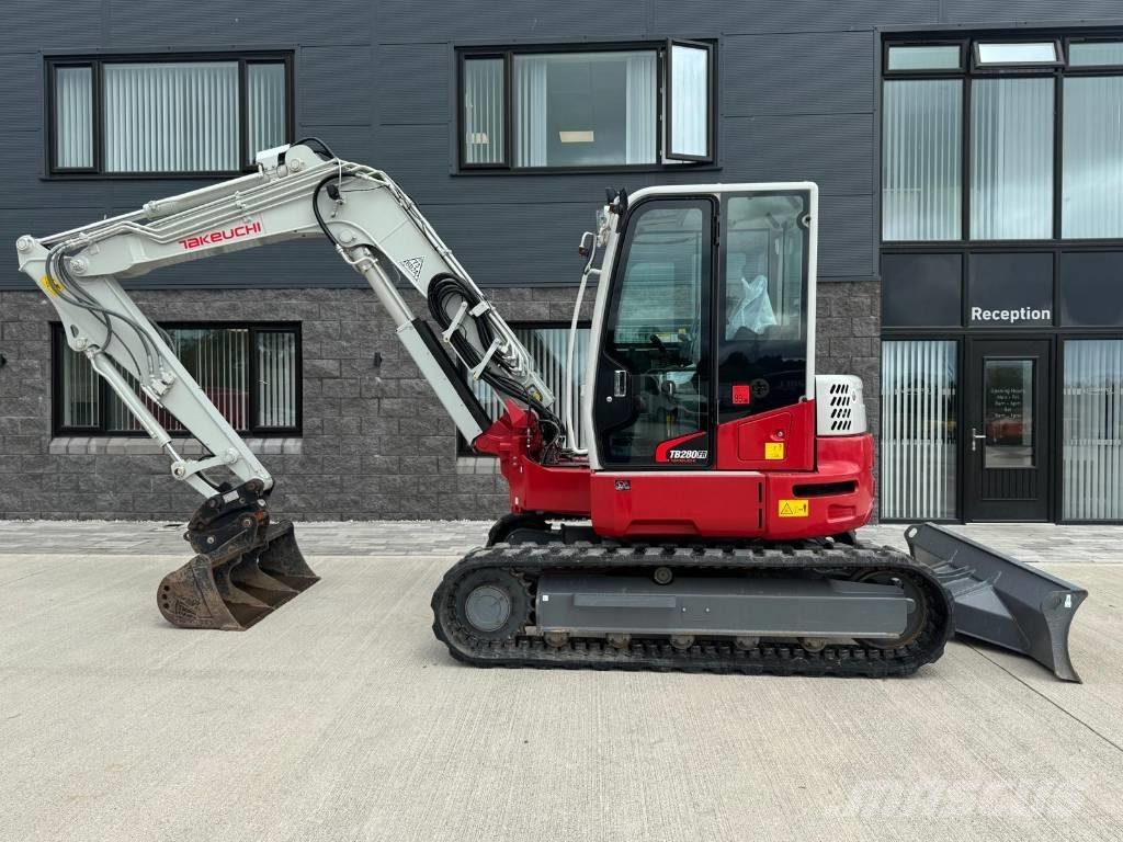 Takeuchi TB 280 FR Midikaivukoneet 7t - 12t