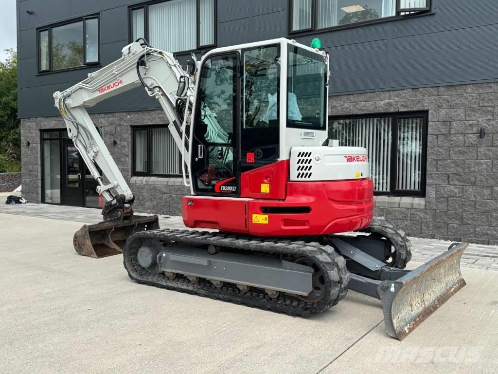 Takeuchi TB 280 FR Midikaivukoneet 7t - 12t