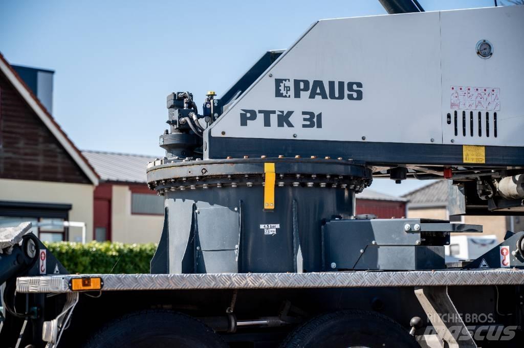 Paus PTK 31 Itsensä kokoavat nosturit