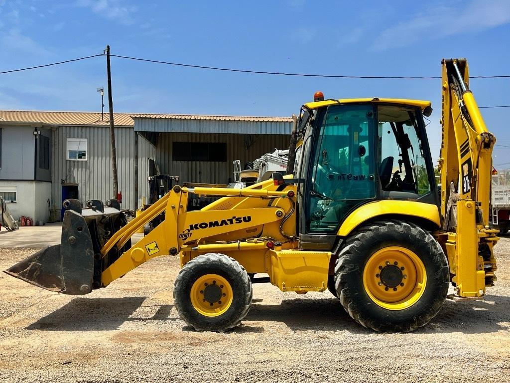 Komatsu WB 97 R Kaivurikuormaajat
