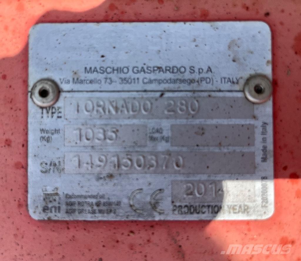 Maschio Tornado 280 Kesantoleikkurit ja -murskaimet