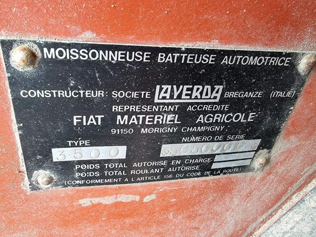Laverda 3500 Leikkuupuimurit