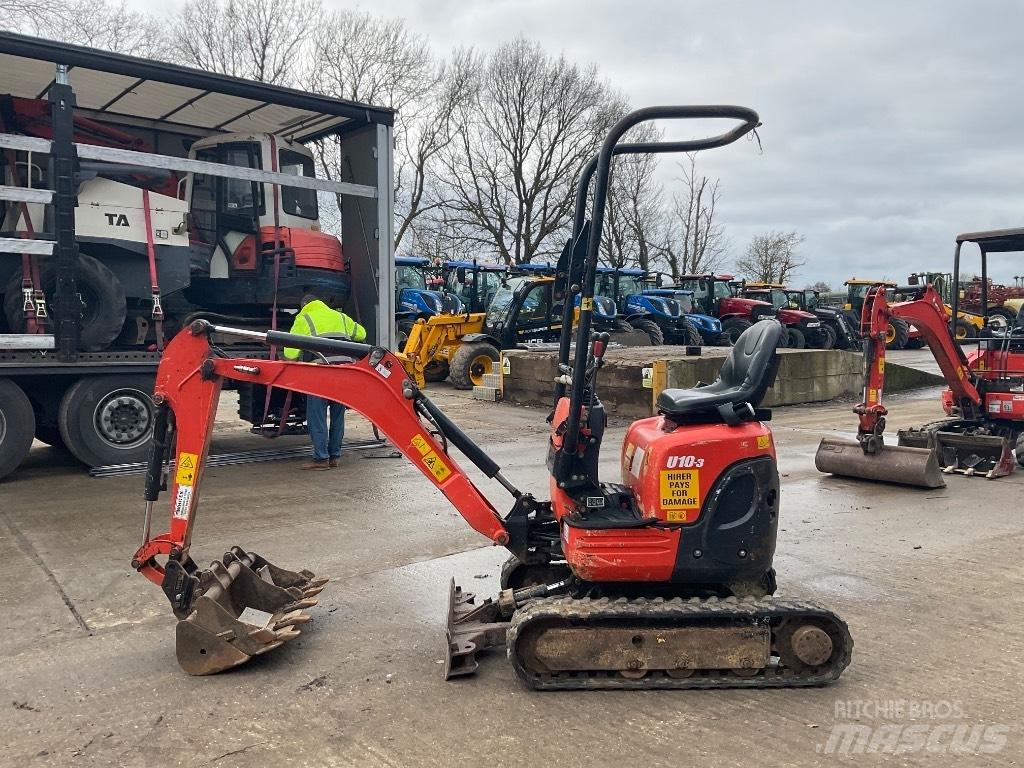 Kubota U 10-3 Minikaivukoneet < 7t